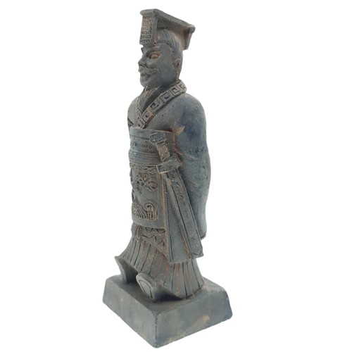 Statuette guerrier chinois - , qin