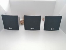 3 LG home theater cinema satellite Speakers LHS-36SES 4(Ω) 90w with cable