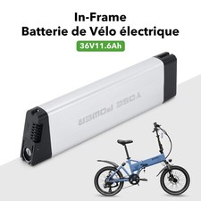 In-Frame Batterie de vélo électrique City3 - 36V 11,6Ah pour vélo Pliable LLobe