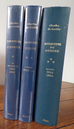 Livres gaulle mémoires de - livres,