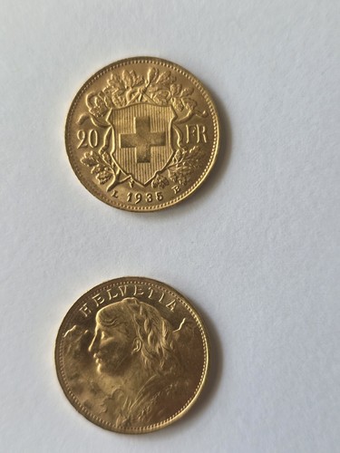 Piece francs or suisse - de,