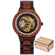 Montre Automatique Bois Homme