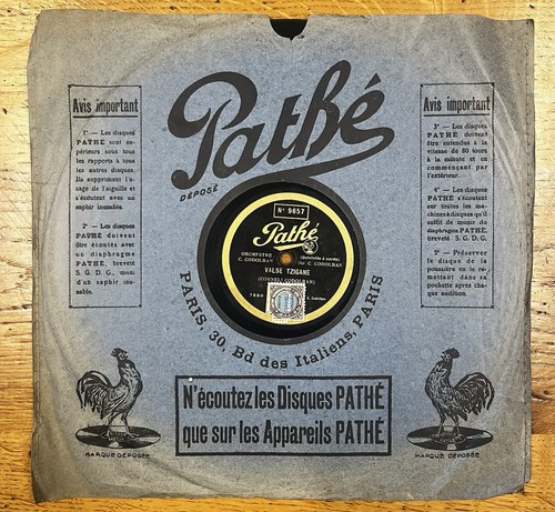 Disques pathe centre - disques,