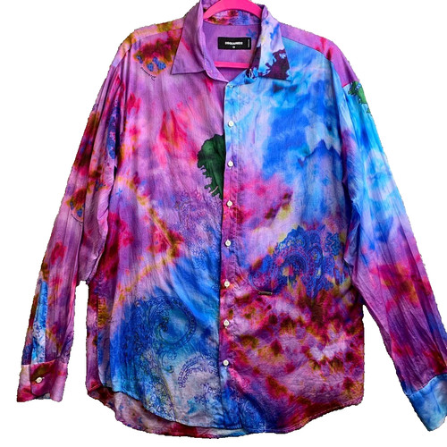 Dsquared2 psychedelic shirt - dsquared2,