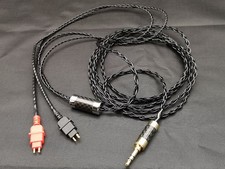 1x 3.5mm Pure Silver Wire Upgrade Cable Sennheiser HD580 HD600 HD650