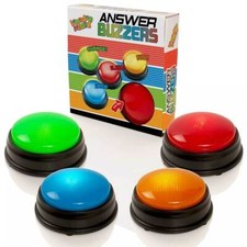 Pack de 4 buzzers de réponse