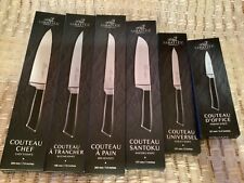 LOT DE 6 COUTEAUX de CUISINE + BLOC ⚜️ LION SABATIER 🍣 (NEUF)