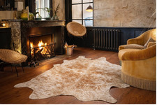Tapis en peau de vache