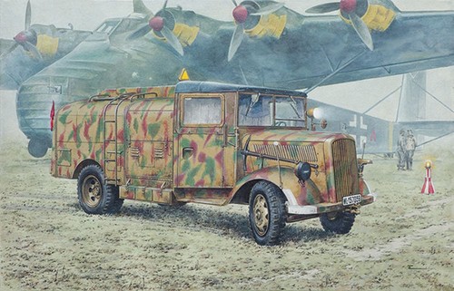 Opel blitz kfz 385 - blitz, tankwagen