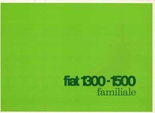 Catalogue Brochure Fiat 1300