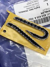 LOGO VW R NOIR R-line TIGUAN GOLF  T-ROC PASSAT BADGE ORIGINAL 571853425AFOD