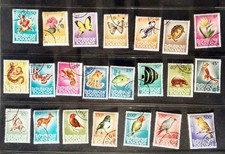 1964-65 Togo République - Yvert n° 394-405 + Poste Aérienne n° 39-42 -oblitéré