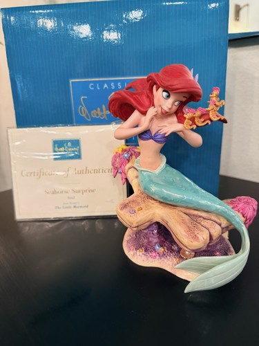 Wdcc disney ariel seahorse - disney,