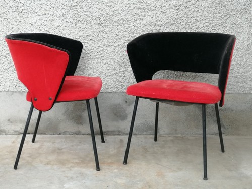Paire fauteuil design - , michel