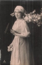 CP WOMEN'S SCARF RAKEAU FLOWERS - 96163