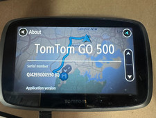 TOMTOM GO 500 5” GPS Car Navigation System Sat Nav 4FA50