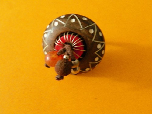 Bague nature - (réglable),