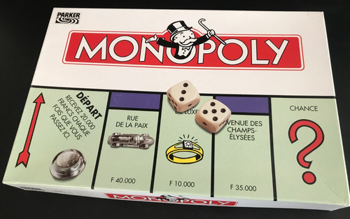 Jeu société monopoly - jeu,