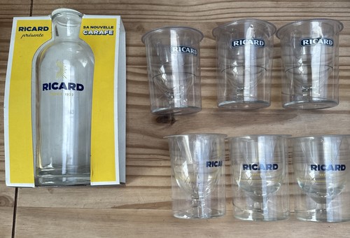 Lot verres ricard trait - verres,