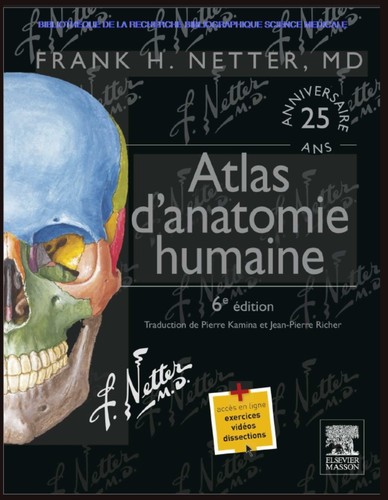 Atlas anatomie humaine - d'anatomie,
