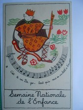 cartes postale NALY le roi