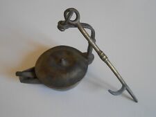 OLD OIL LAMP CELLAR RAT MINER