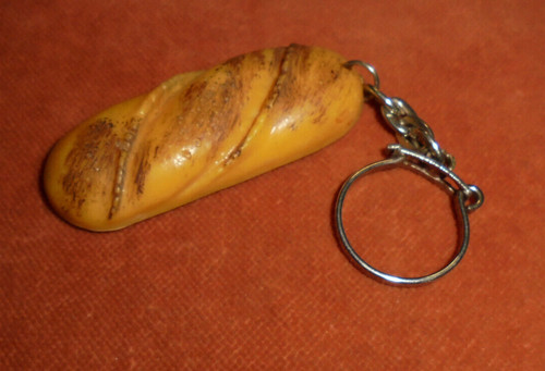 Porte clés joli pain - porte-clés,