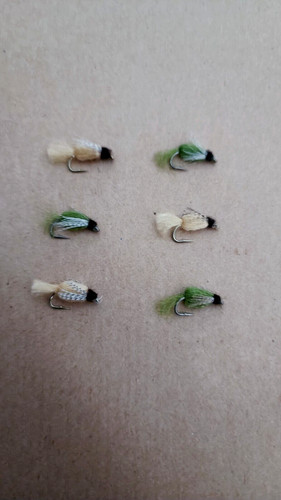 Mouches peche de type - de,