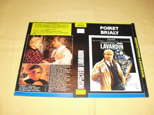 Jaquette vhs inspecteur - vhs,