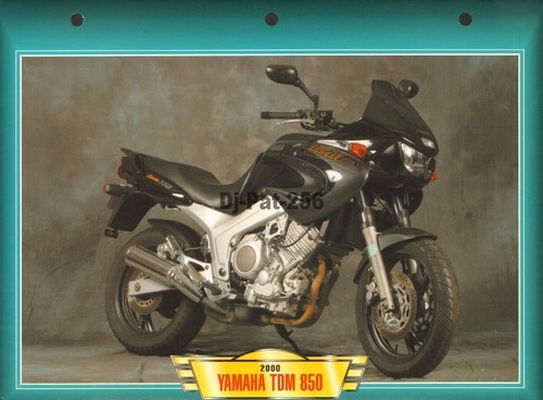 Fiche moto yamaha tdm 850 - yamaha,