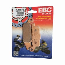 Plaquette de Freins À L'Avant Gauche pour Yamaha Grizzly Eps YFM 700 Kodiak EBC