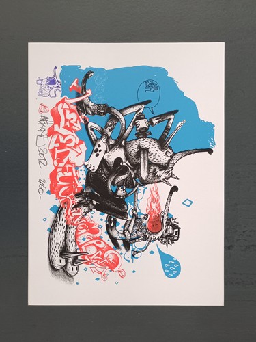 Sérigraphie alexone dizac - sérigraphie,