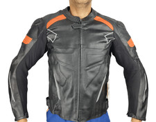 Veste De Moto WinNet En Cuir