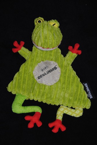 Doudou plat grenouille les - plat,