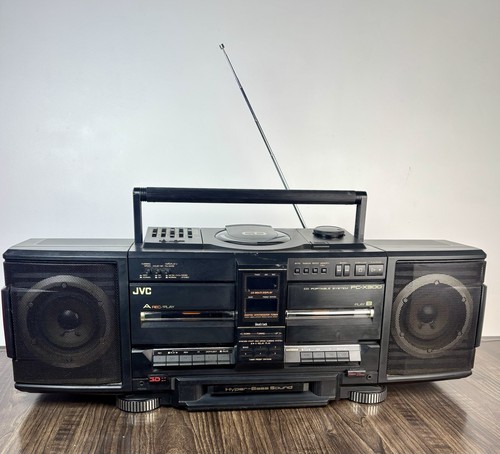 Jvc x300 boombox hyper bass - jvc,