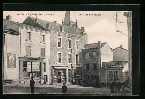 Cpa saint just - cpa, saint-just-en-chevalet