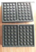 PLAQUES GAUFRES  CROQUE TEFAL