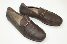 Chaussures Pour Hommes TOD'S Taille 9 Europe 43 Cuir Marron S9410