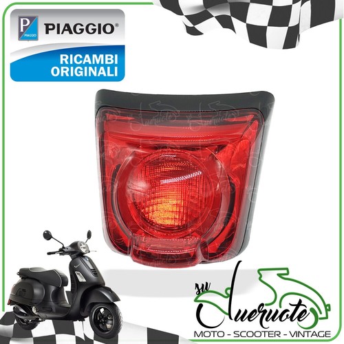 Feu arrière stop vespa - feu,