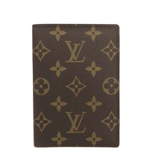 Louis Vuitton Monogram Couverture Passport Cover Case Brown/2BJ3867