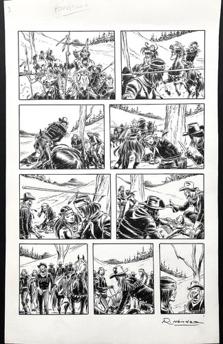 Planche originale rafael - originale,