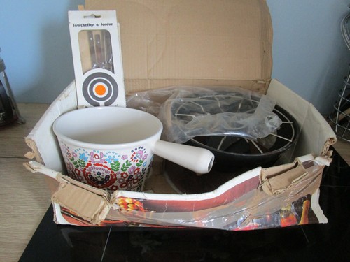 Creuset service fondue - creuset, a