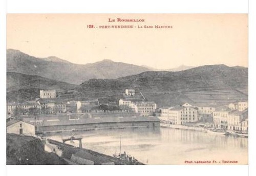 Cpa port vendres gare - vendres, la