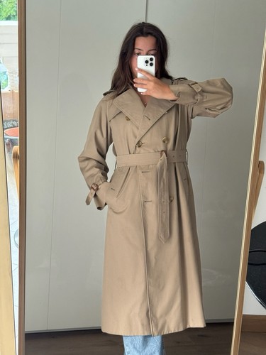 Burberry vintage trench coat - burberry,