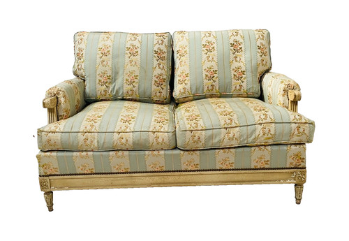 Banquette style louis - banquette, xvi