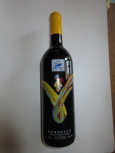 Bouteille vin rouge - , collection
