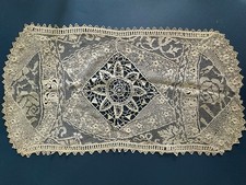 Grand napperon ancien filet - grand,