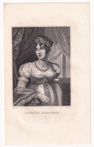 Portrait xixe caroline murat - portrait,