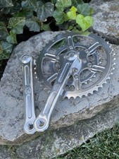 Velo Orange Grand Cru 50.4 Crankset - 165mm Double 46/30 Touring Rando Cafe