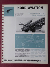 NORD AVIATION CT-20 TARGET AIRCRAFT AERIAL TARGET